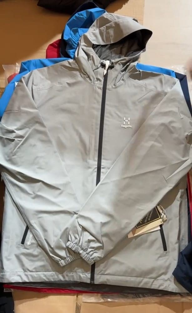 Haglofs Outdoor Jackets Wholesale Pallet — 100 Units, Grade A — 100 items, Grade A