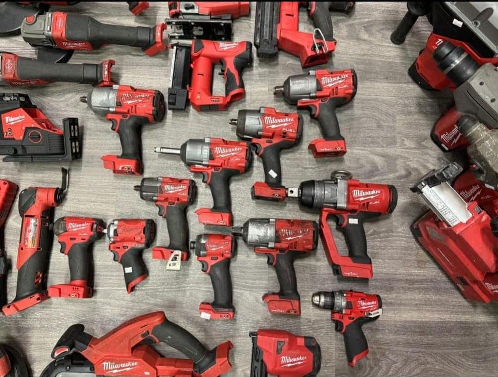Milwaukee Branded Power Tools Wholesale Pallet — 60 Pieces, Grade A — 60 items, Grade A