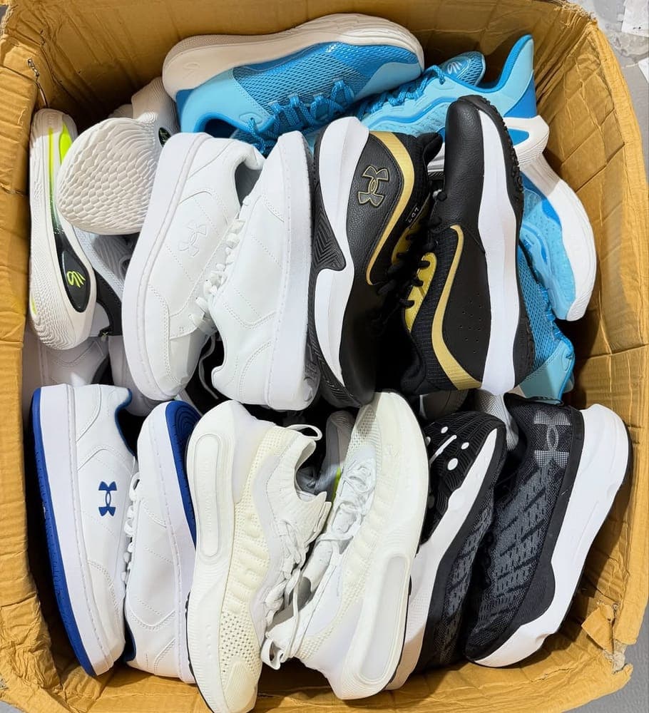 Mixed Sport Sneakers Wholesale Pallet — 200 Pairs, Grade A — 200 items, Grade A