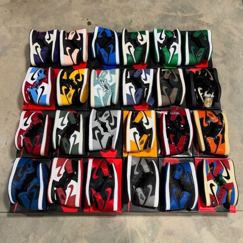 Nike Air Force 1 Wholesale Pallet — 150 Pairs, Grade A+, Original Boxes — 150 items, Grade A+