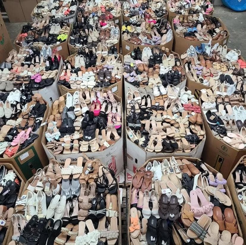 Womens Sandals Wholesale Pallet — 180 Pairs, Grade A, Mixed Styles — 180 items, Grade A