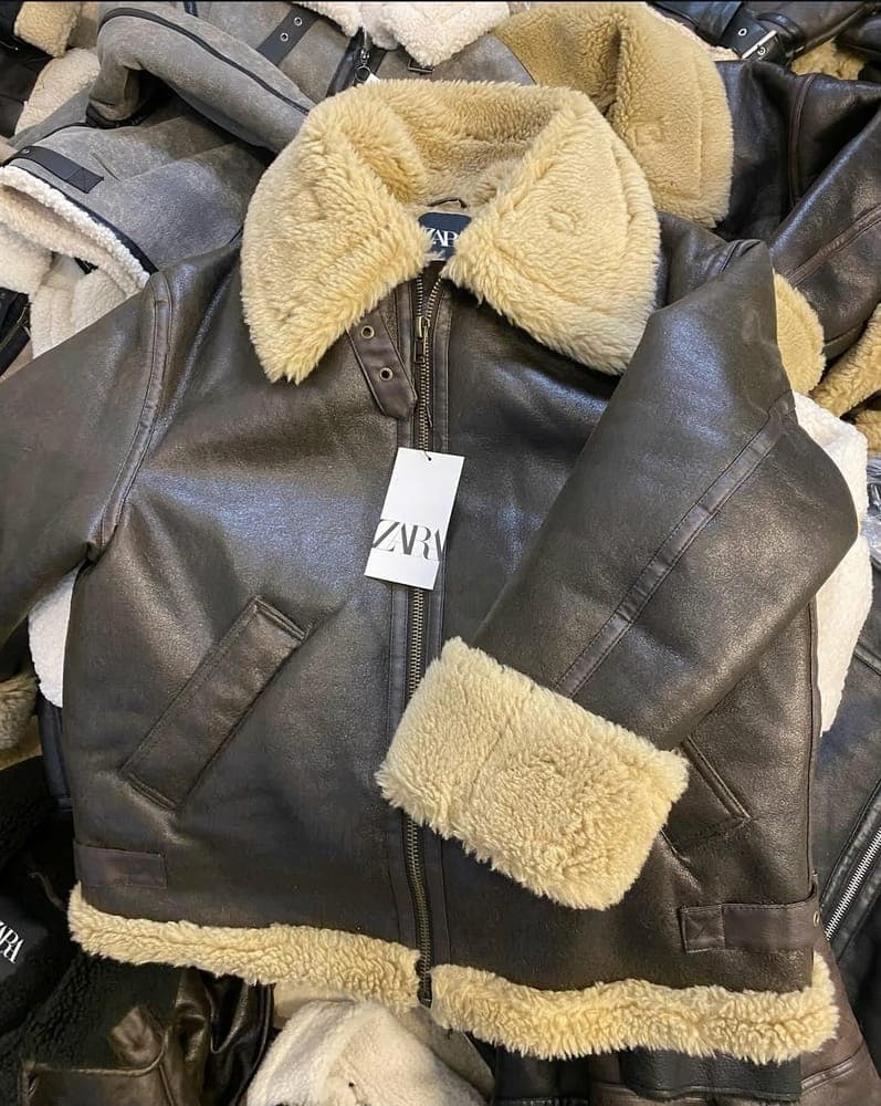Zara Jackets Wholesale Pallet — 100 Units, Grade A — 100 items, Grade A